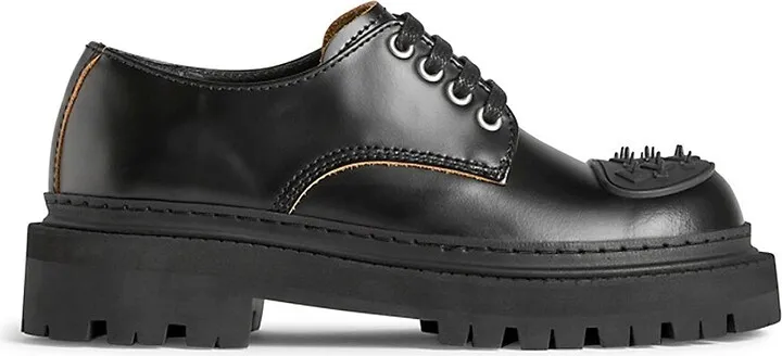 Eki Chunky Leather Derby Shoes