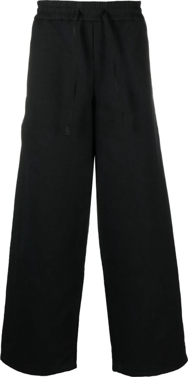 Elasticated Waist Wide Leg Trousers
