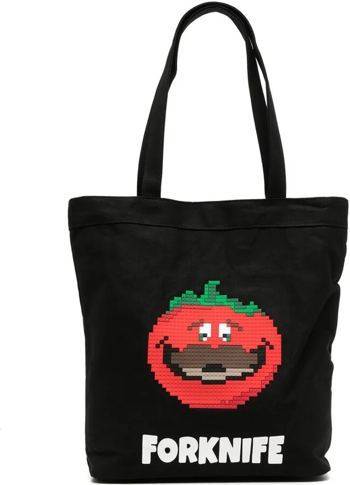 Forknife cotton tote bag