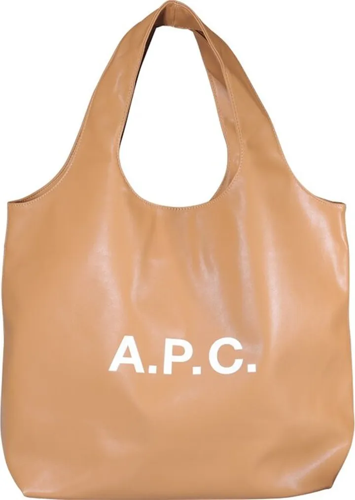 A.P.C. Logo Printed Tote Bag