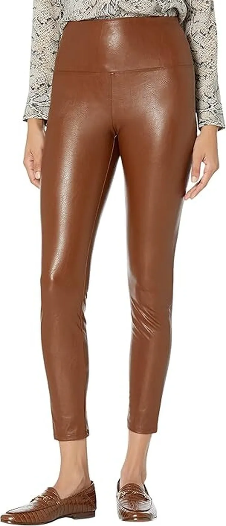 Lysse Texture Vegan Leather Leggings (Harness) Women's Casual Pants