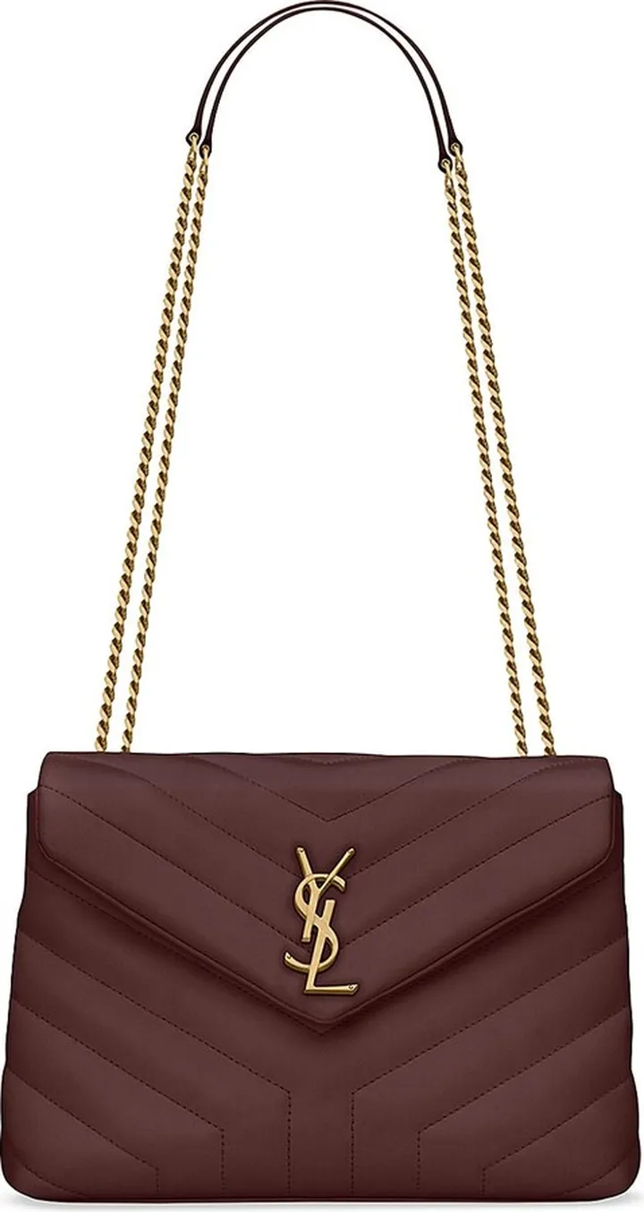 Loulou Small Chain Bag in Quilted ''Y'' Leather