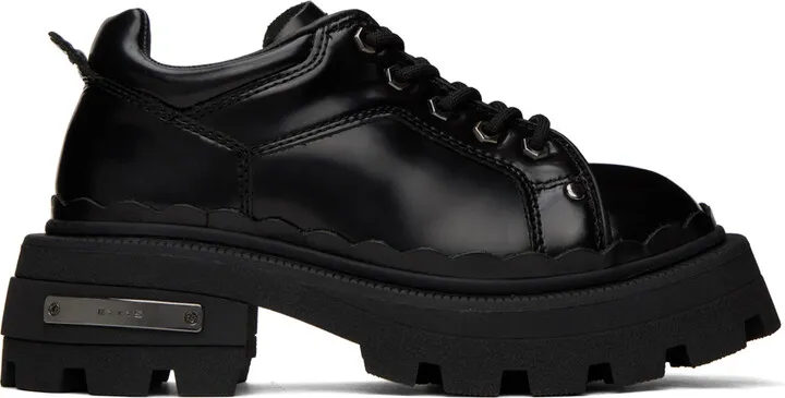 Eytys Black Detroit Oxfords