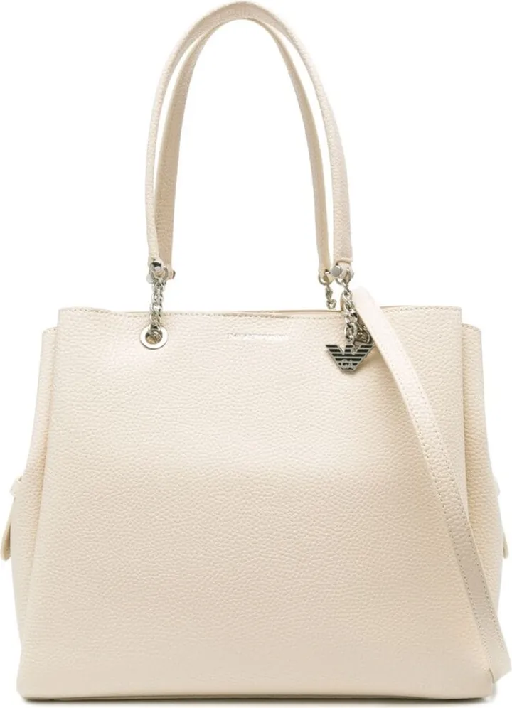 Palmellato logo-charm tote bag