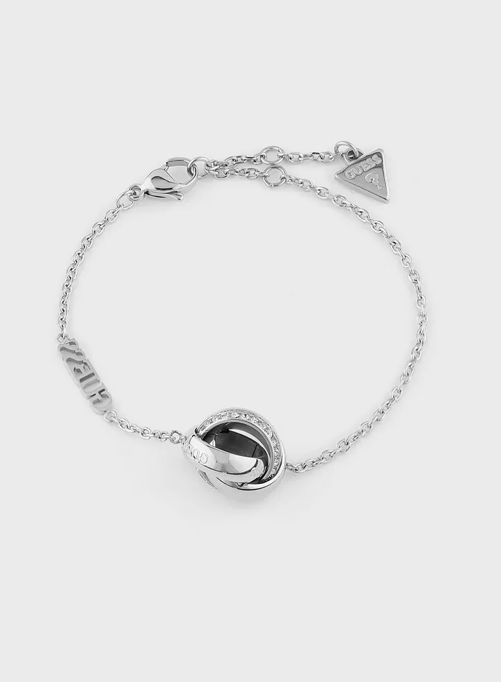Round Detailed Chain Bracelet