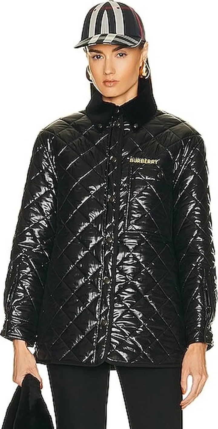 Burberry Puffer Jacket in Black
