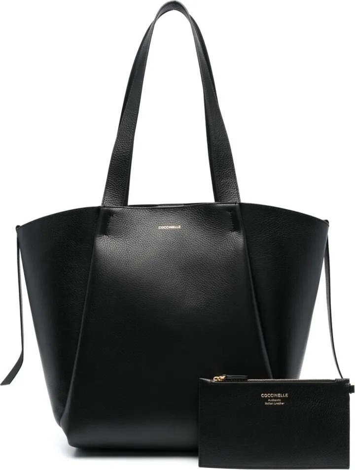 large Boheme leather tote bag