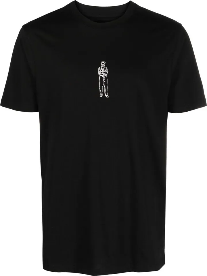 logo-print cotton T-shirt