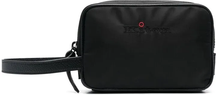 KITON- Leather Beauty-case