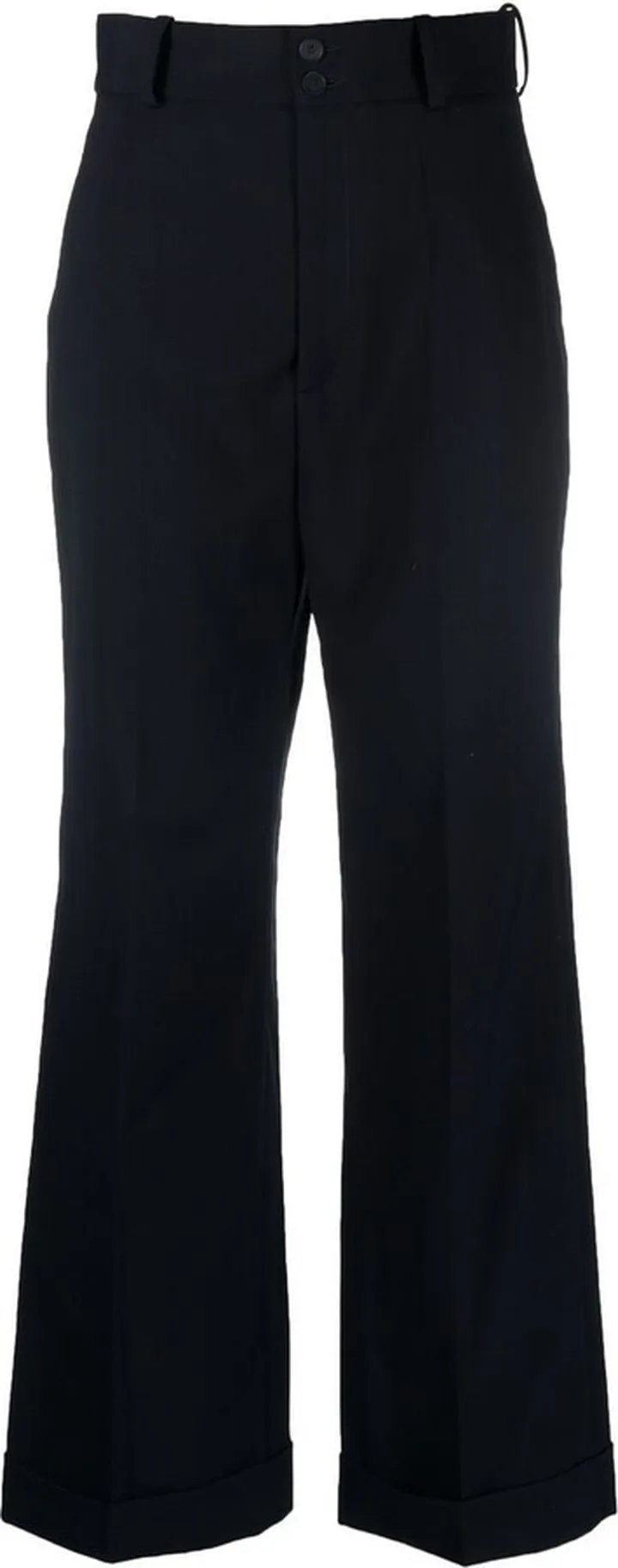 Piano high-waisted trousers