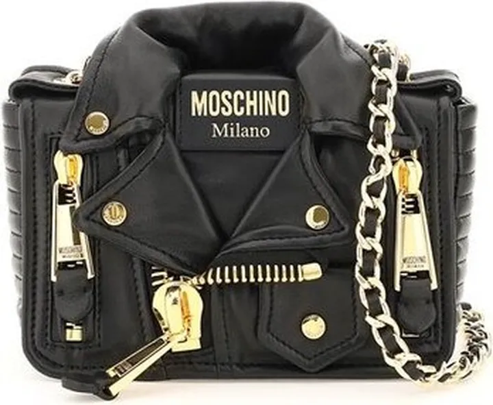 Moschino Biker Jacket Shoulder Bag