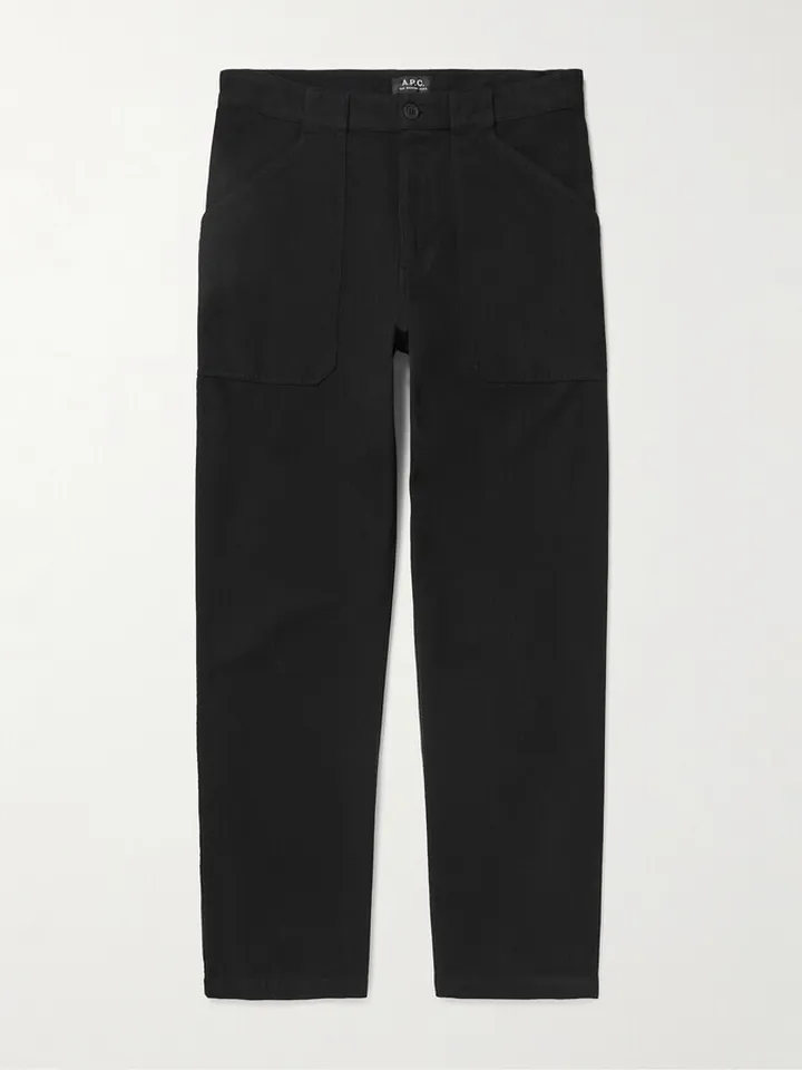 Sidney Straight-Leg Cotton Trousers