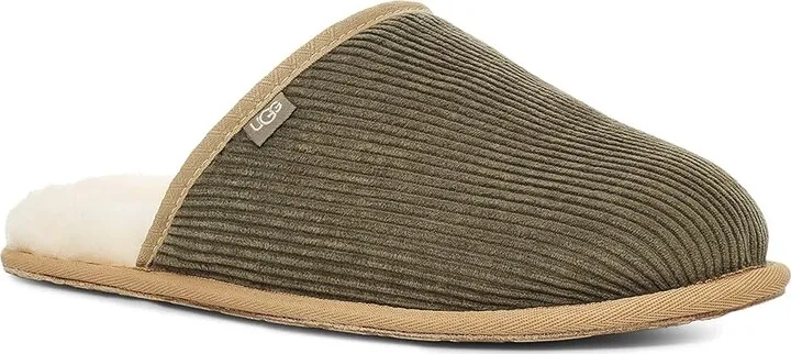 UGG Scuff Corduroy II (Moss Green) Men's Shoes