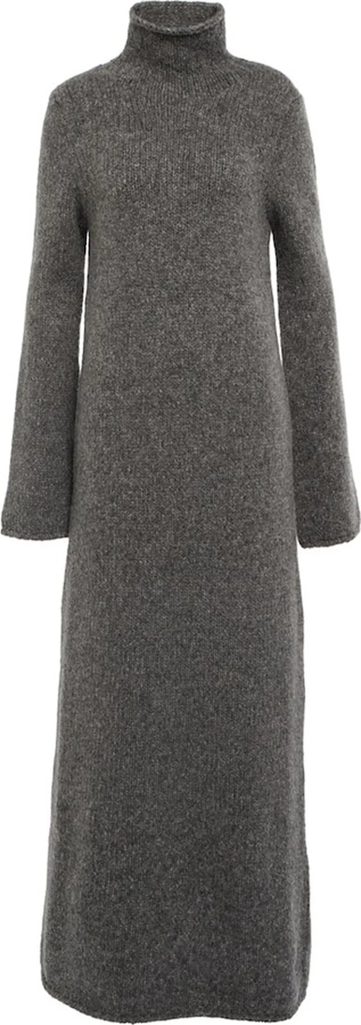 Wool-blend turtleneck sweater dress