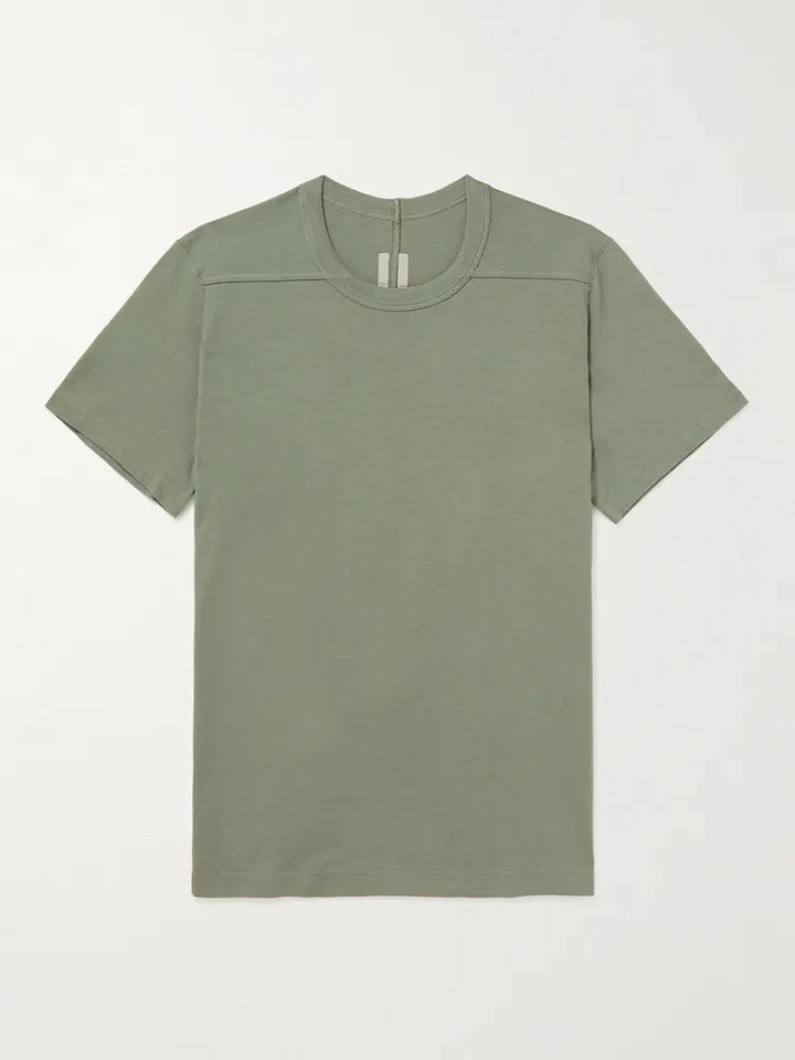 Short Level Cotton-Jersey T-Shirt