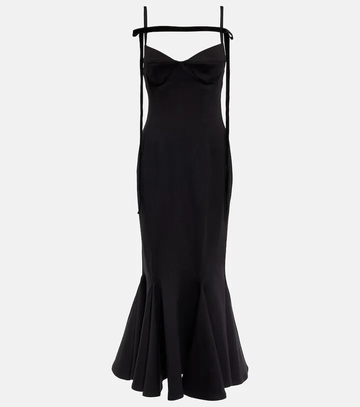 Beath jersey midi dress