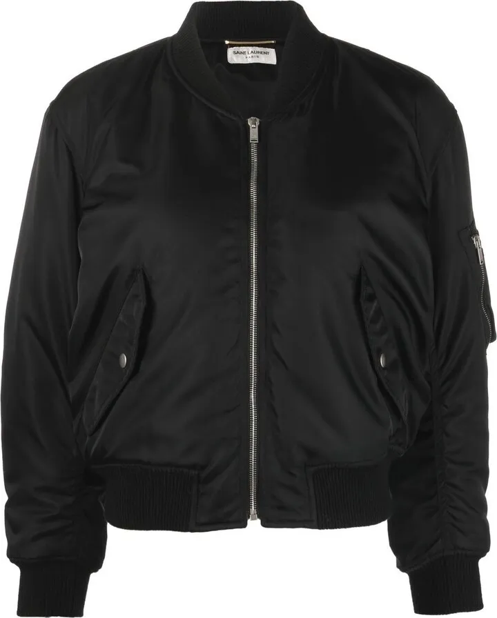 Zip-Up Bomber Jacket