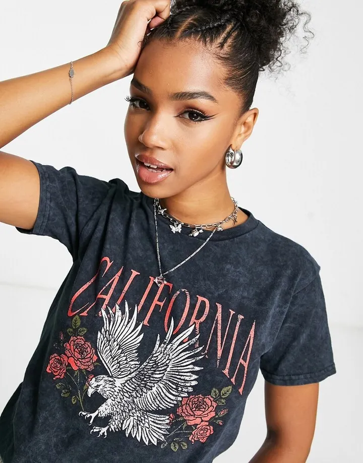 Miss Selfridge california eagle tee