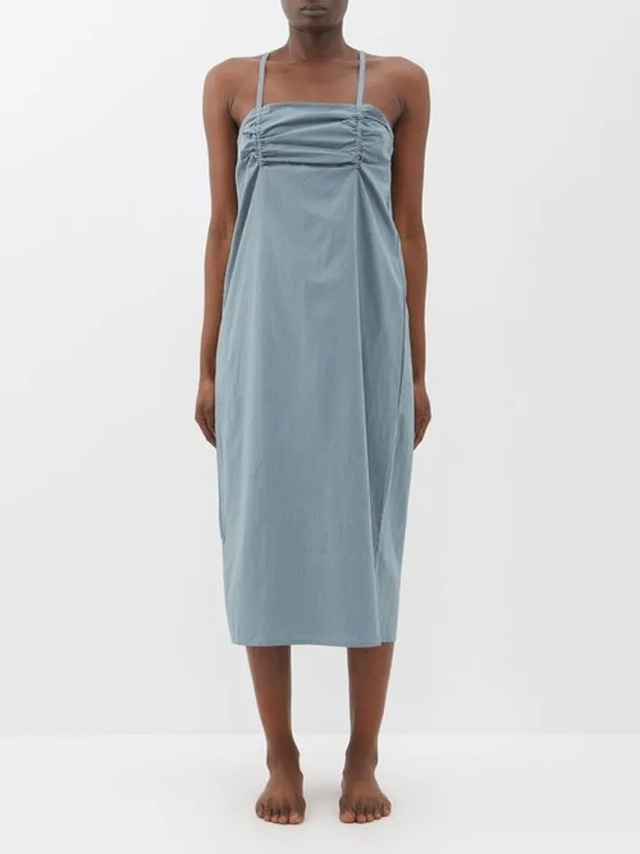 The Day Ruched Cotton Nightdress