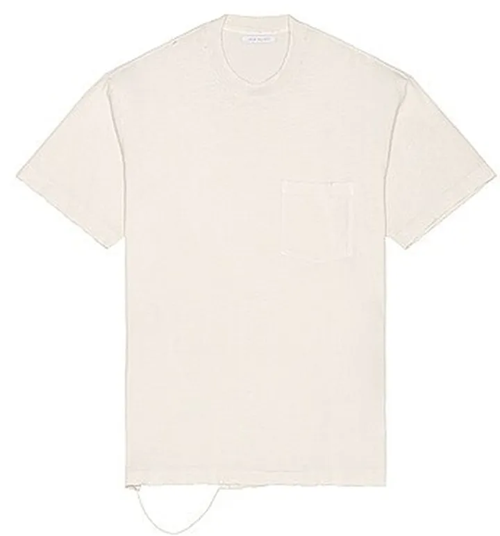 JOHN ELLIOTT Folsom Pocket Tee in White