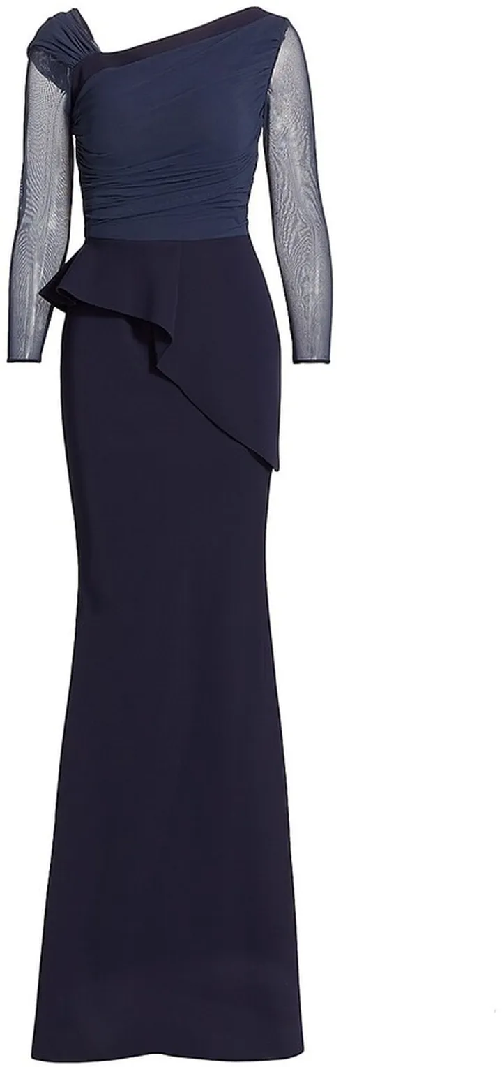 Rippy Illusion Gown