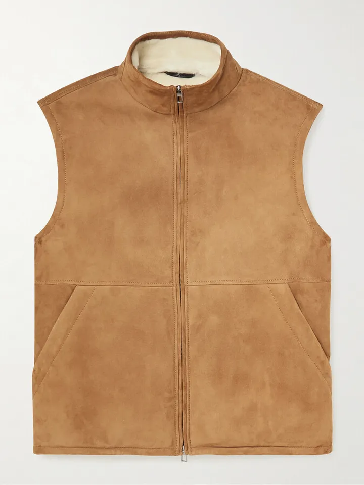 Herman Slim-Fit Shearling Gilet