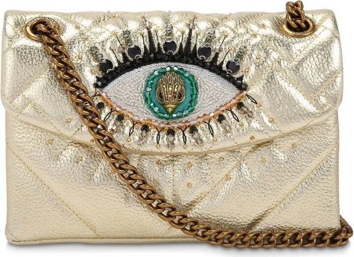 mini leather Kensington Eye crossbody bag