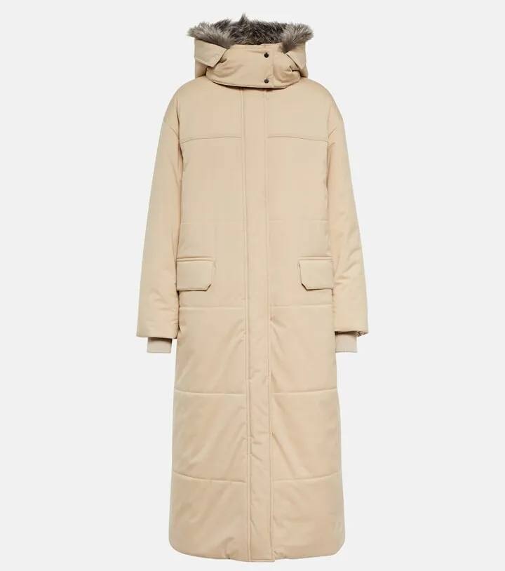 Steiner faux fur-trimmed parka