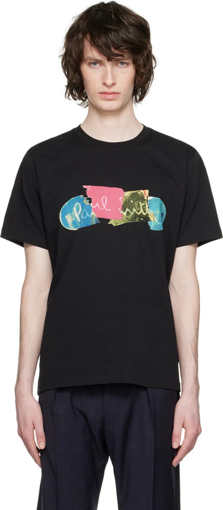 PS by Paul Smith Black Broken Board T-Shirt