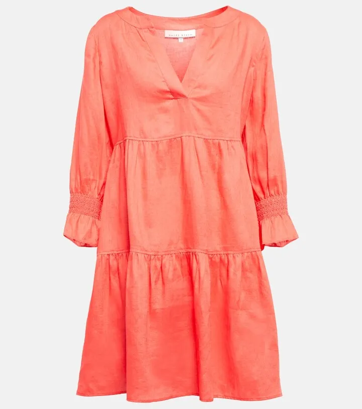 Moroccan Sands linen minidress