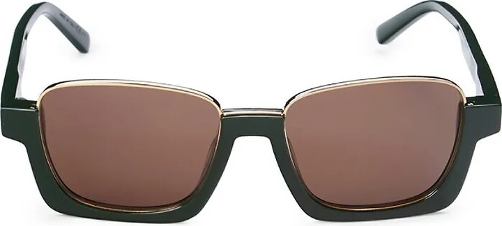 55MM Reverse Clubmaster Sunglasses