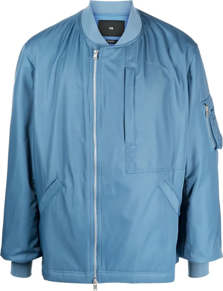 Logo-Patch Bomber Jacket