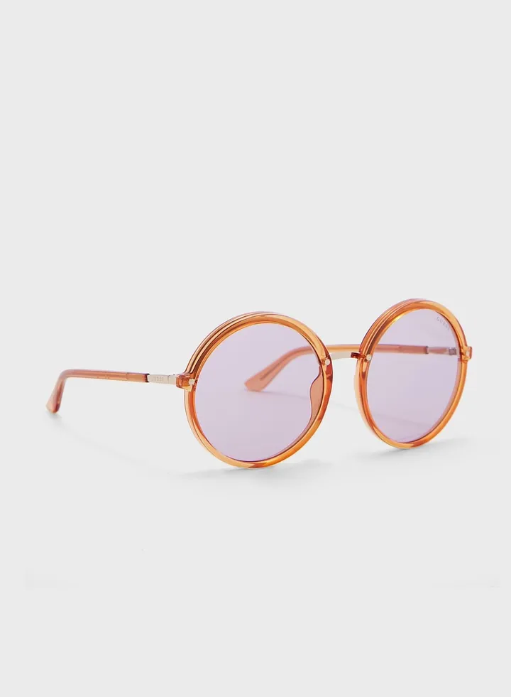 Injected Oversized Sunglasses