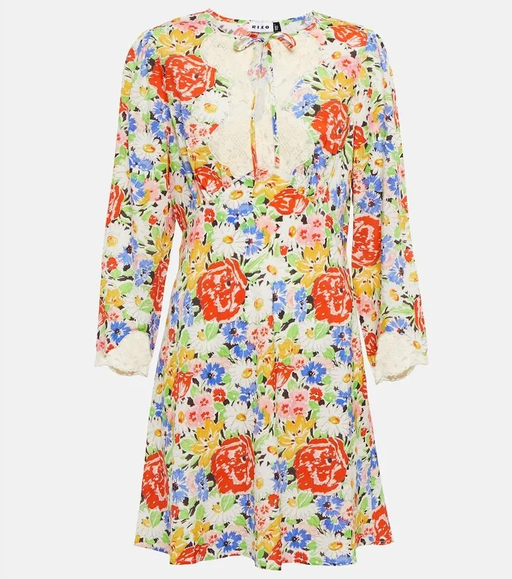 Abrielle floral minidress