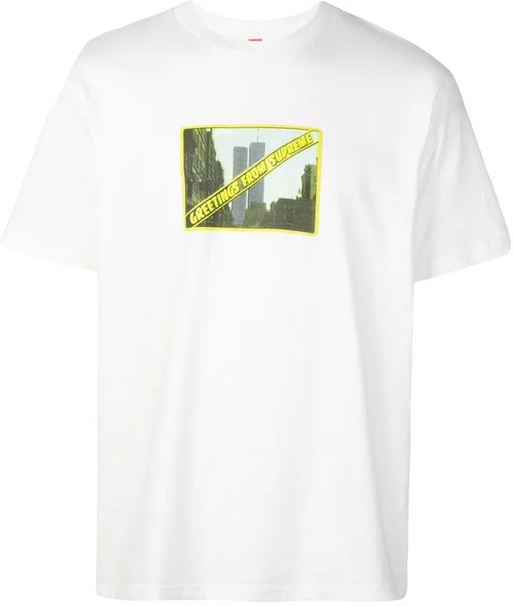 Greetings From NY crew neck T-shirt