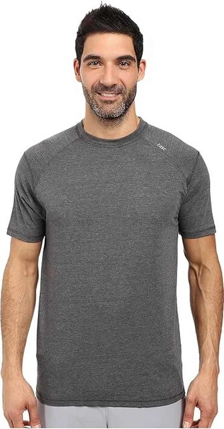 tasc Performance Carrollton Top (Black Heather) Men's Clothing