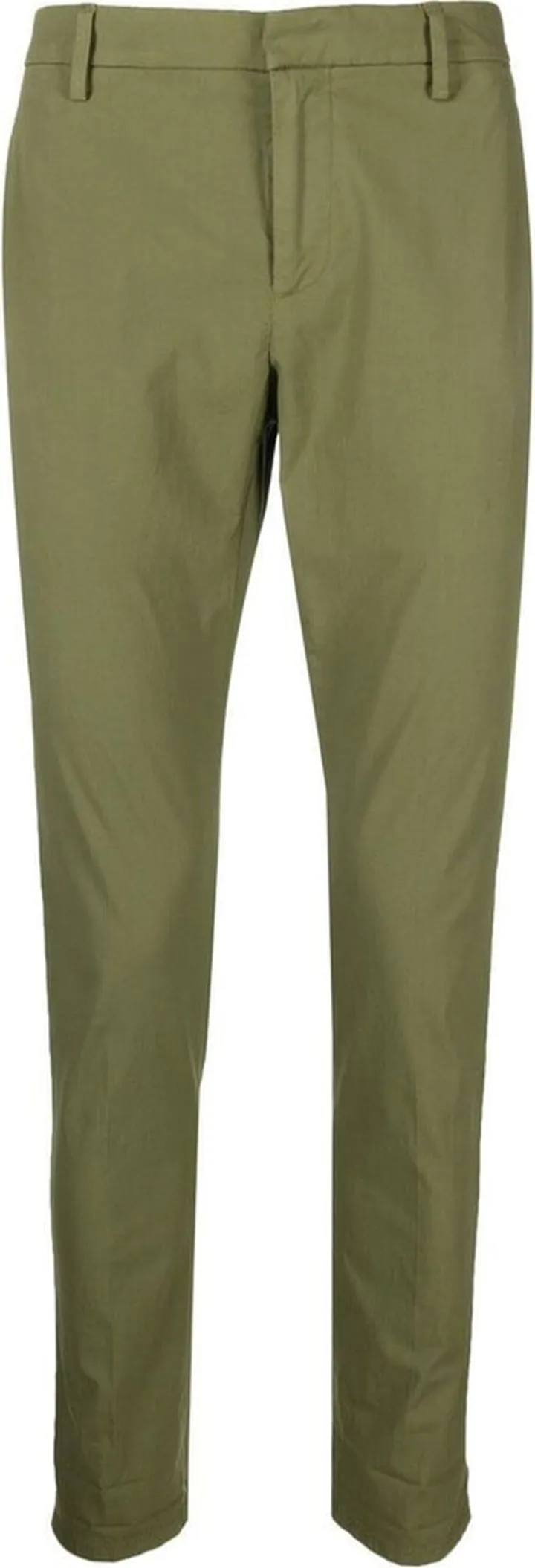 Tapered Cotton Trousers