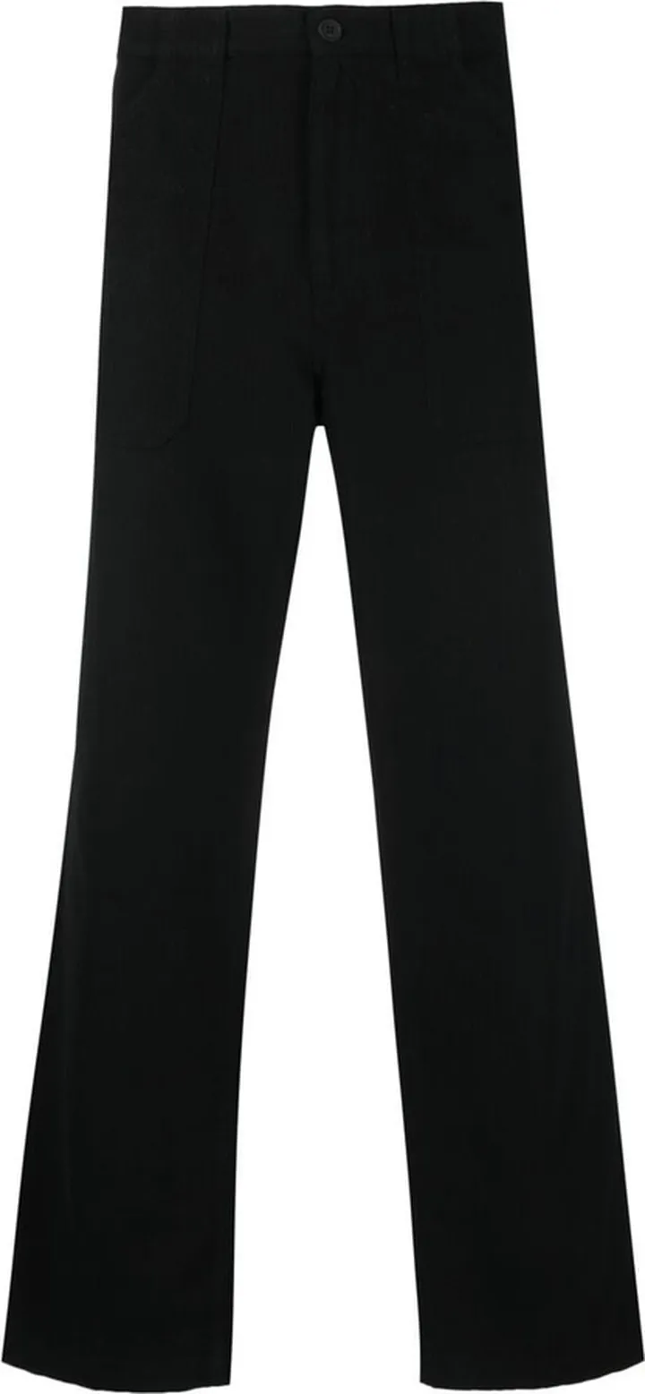 Sidney straight-leg cotton trousers