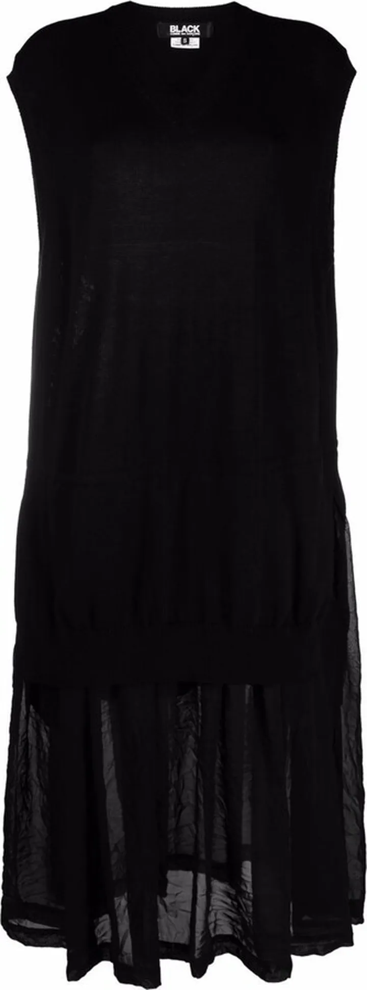 Sleeveless Knitted Midi Dress