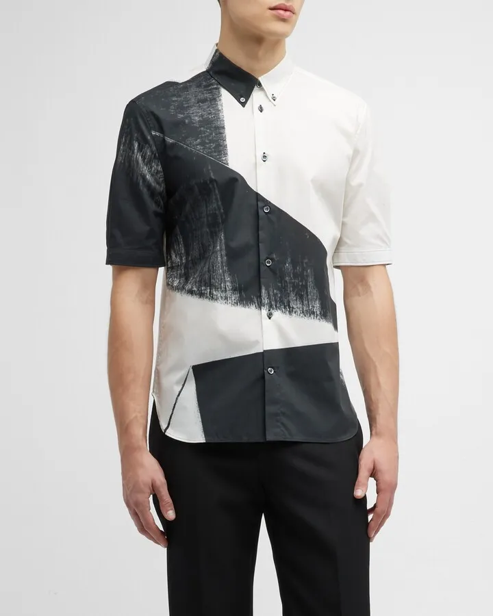 Men's Paint Roll Sport Shirt