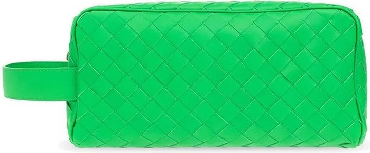 Bottega Veneta Woven Zipped Makeup Bag