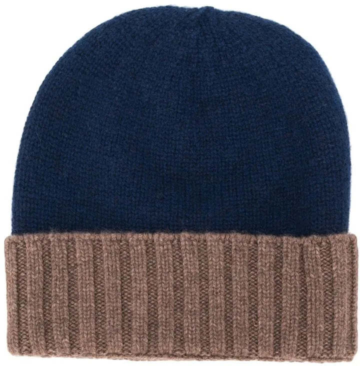 Ribbed Detail Knitted Hat