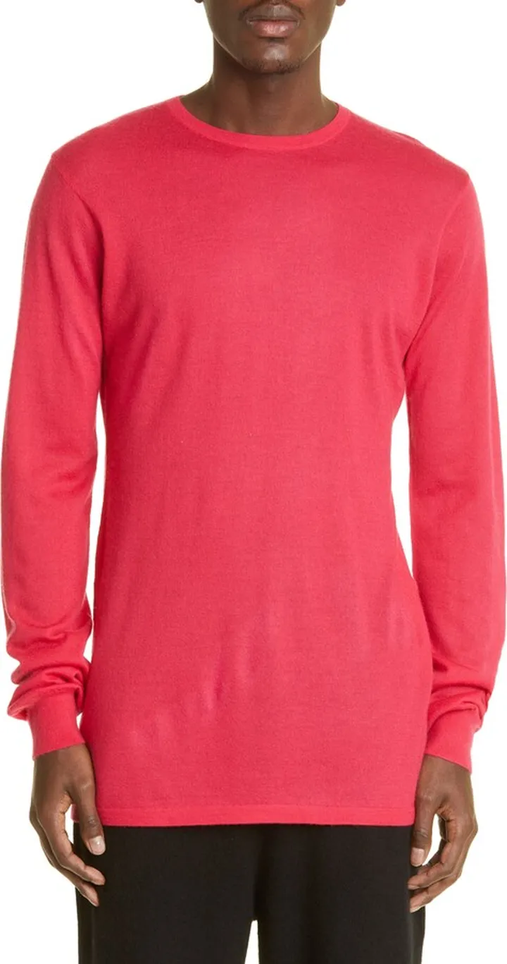 Long Sleeve Cashmere T-Shirt