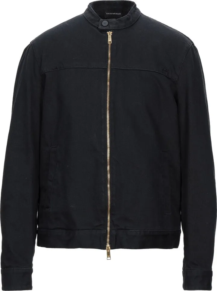 Denim Outerwear Black