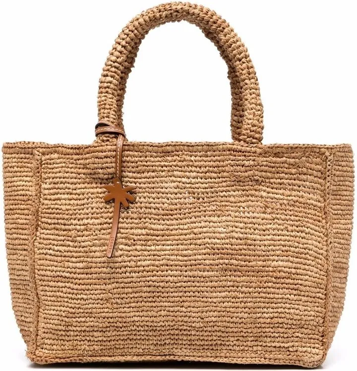 MANEBI- Sunset Small Raffia Handbag