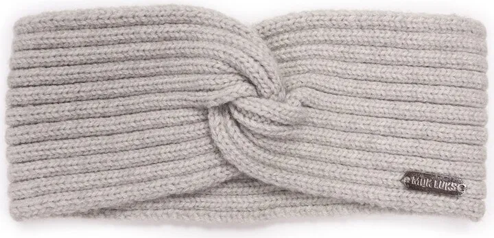 MUK LUKS Women's Eyelash Headband - Grey Heather