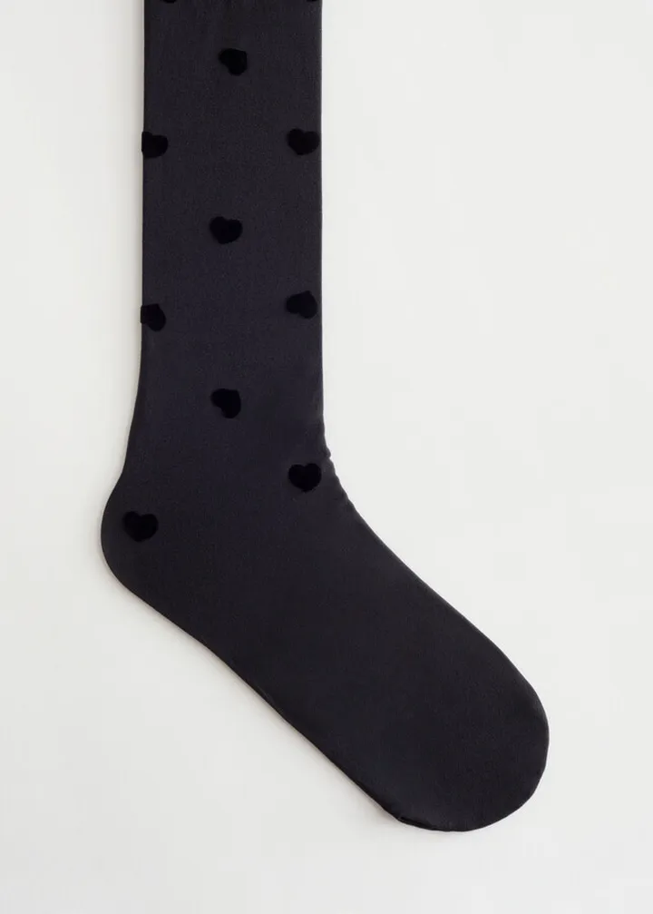 Sheer Heart Tights