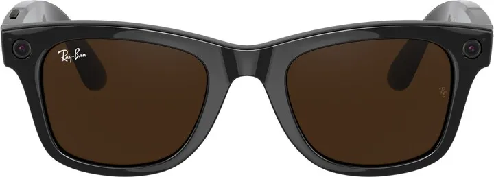Stories | Wayfarer 50mm Transitions® G-15 Green Smart Glasses