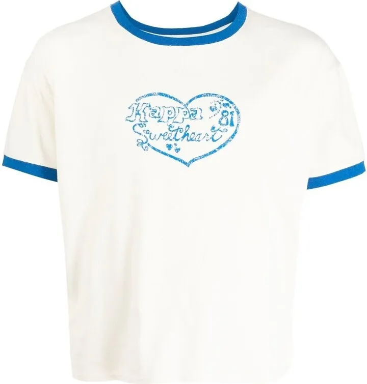 White Graphic Print T-Shirt