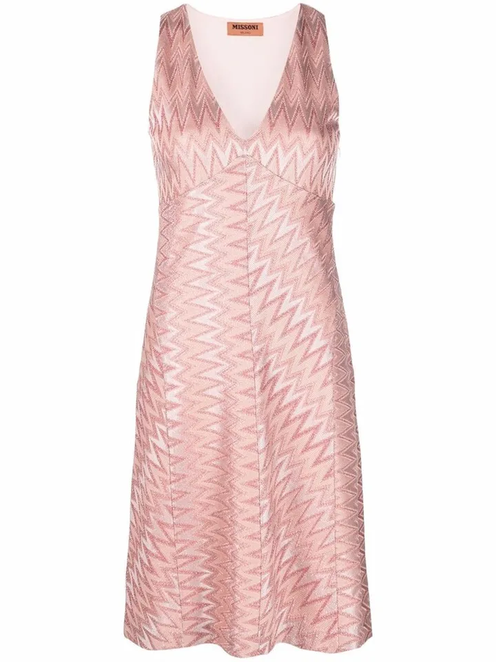 Metallic Sleeveless Dress